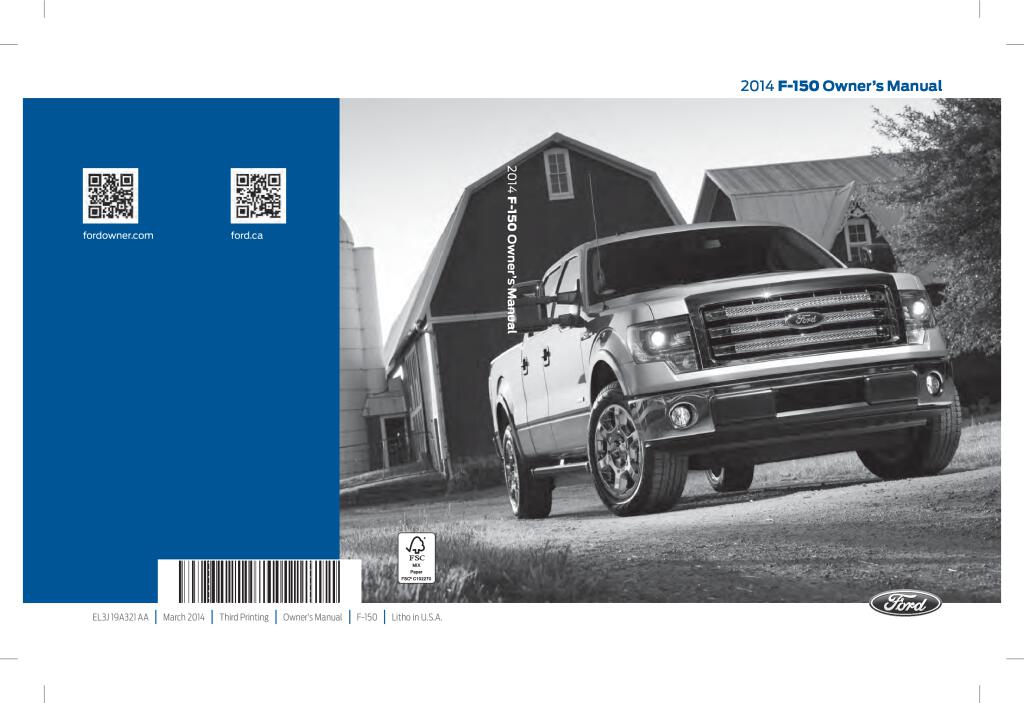 2014 ford f150 owners manual.pdf (4.62 MB) - Manuály uživatelské