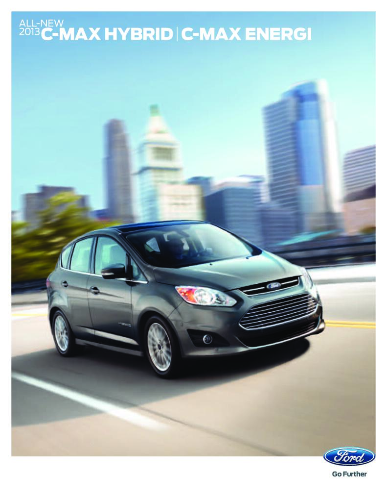 13 Ford Us C Max Pdf 3 47 Mb Katalogy A Prospekty Anglicky En