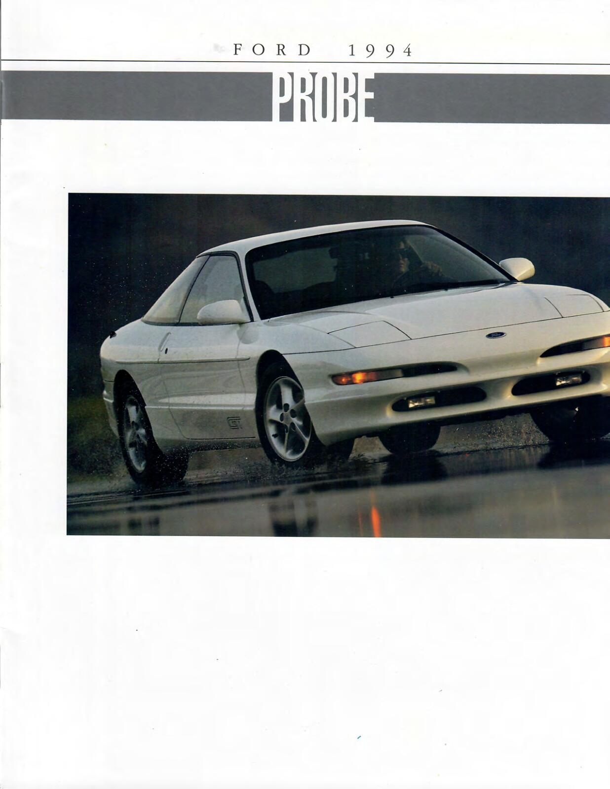 1994 Ford Probepdf 879 Mb Katalogy A Prospekty Anglicky En 3090